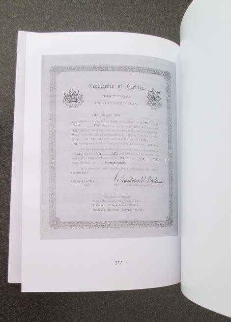 My Memoirs of the British Africa police Rhodesia (1966 - 1981) by John Shaw ***SIGNED***