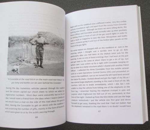 My Memoirs of the British Africa police Rhodesia (1966 - 1981) by John Shaw ***SIGNED***