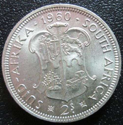 1960 Two Shillings UNC
