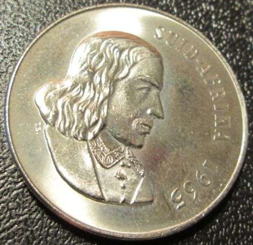 1965 AFRIKAANS 50c, UNC