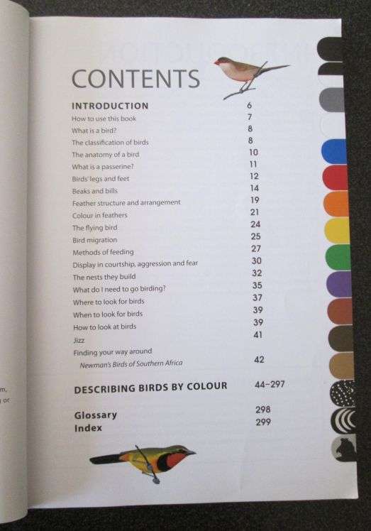 Newman's Birds by Colour, Revised 3rd Edition, 2011, Good Condition