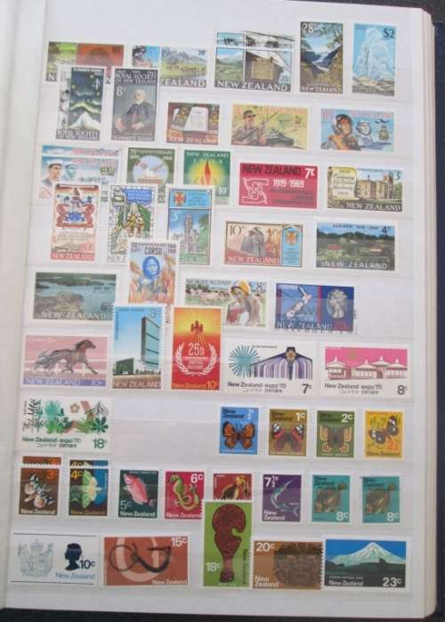New Zealand, High end Collection 1867 - 1989, Mint and Used, Over 1300 NZ Stamps + 71 Tokelau Stamps