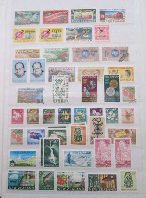 New Zealand, High end Collection 1867 - 1989, Mint and Used, Over 1300 NZ Stamps + 71 Tokelau Stamps
