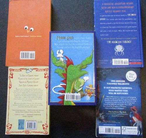 Best Children`s Books Set Age 9 - 12 Years Old, 5 Books