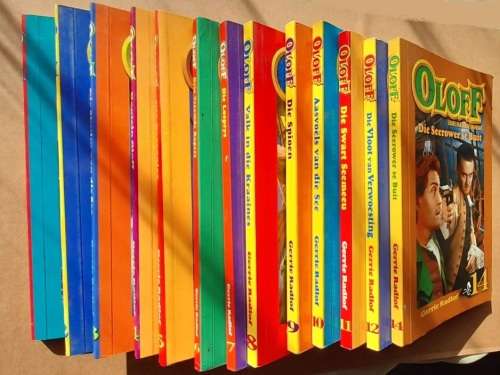 OLOFF Die Seerower deur Gerrie Radlof - 13 BOEKIES nommers 1-12 en 14. Soos Nuut!