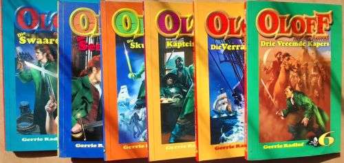 OLOFF Die Seerower deur Gerrie Radlof - 13 BOEKIES nommers 1-12 en 14. Soos Nuut!