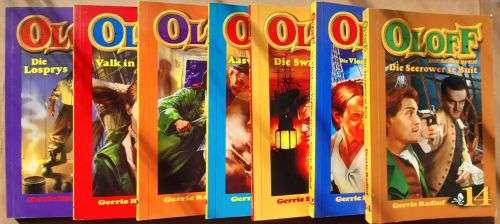 OLOFF Die Seerower deur Gerrie Radlof - 13 BOEKIES nommers 1-12 en 14. Soos Nuut!