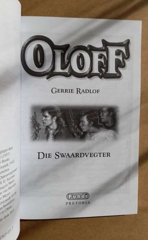 OLOFF Die Seerower deur Gerrie Radlof - 13 BOEKIES nommers 1-12 en 14. Soos Nuut!