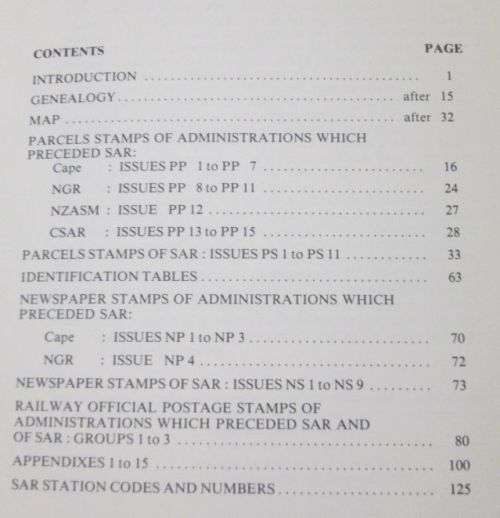 Railway Stamps of South Africa by Hagen.H.S and Naylor, S.P