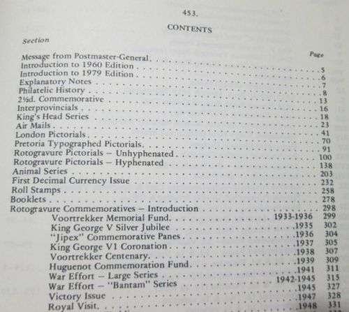 Stamps of South Africa Handbook catalogue 1979 (2nd revised edition)