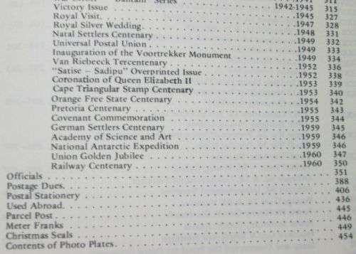 Stamps of South Africa Handbook catalogue 1979 (2nd revised edition)