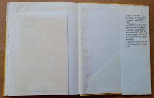 Ancient Mining in Rhodesia, Roger Summers, 1969, with map