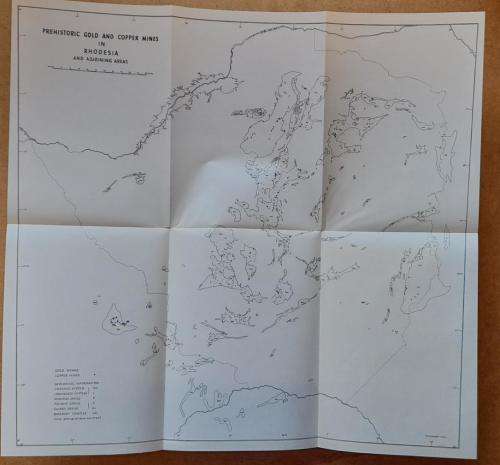 Ancient Mining in Rhodesia, Roger Summers, 1969, with map