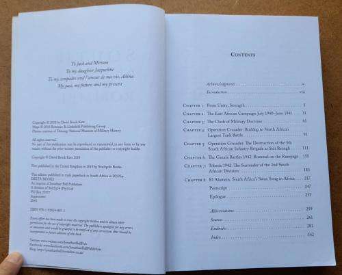 South Africans versus Rommel, The Untold Story of the Desert War in WWII by David Brock Katz