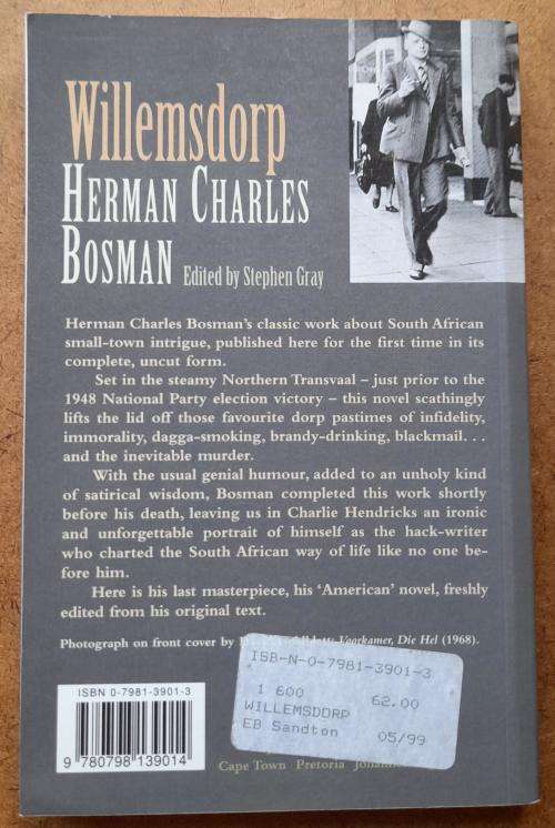 Willemsdorp, Herman Charles Bosman, The Anniversary Edition