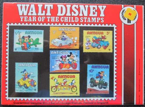 Walt Disney Year of the Child Stamps x 9 Sets PLUS 2 Loose Mint Sets (Lot of 11 Sets!!!) 1979, 1980