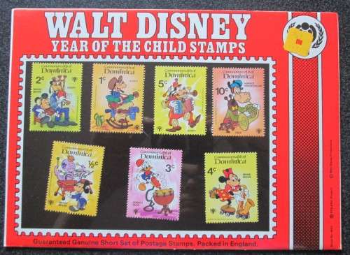 Walt Disney Year of the Child Stamps x 9 Sets PLUS 2 Loose Mint Sets (Lot of 11 Sets!!!) 1979, 1980