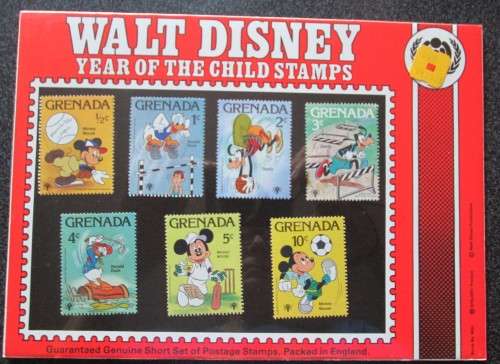 Walt Disney Year of the Child Stamps x 9 Sets PLUS 2 Loose Mint Sets (Lot of 11 Sets!!!) 1979, 1980