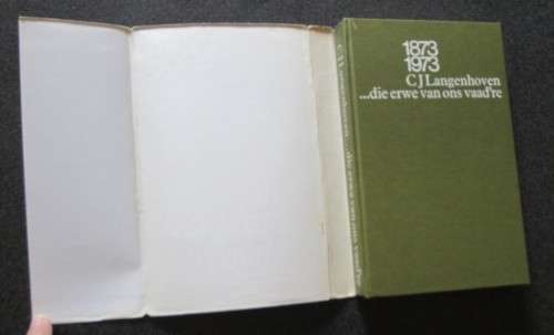 Die Erwe Van Ons Vaadre / C.J. Langenhoven
