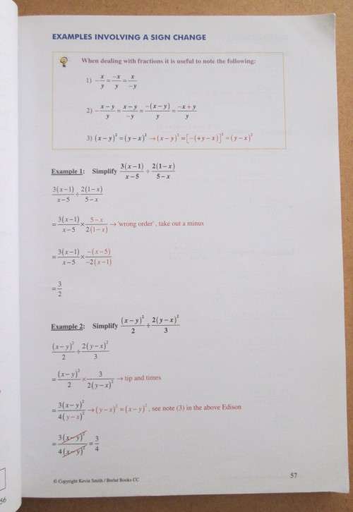 Maths Handbook and Study Guide, Gr 10, Kevin Smith, CAPS Compliant, IEB & National