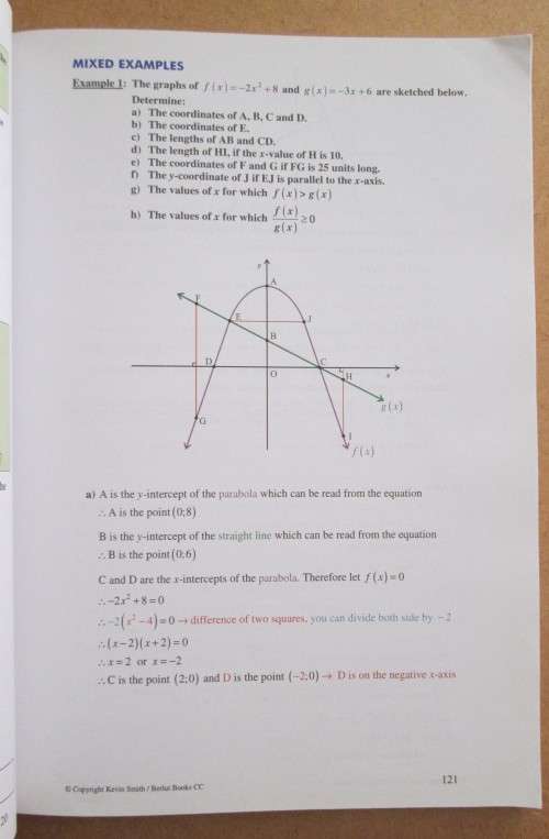 Maths Handbook and Study Guide, Gr 10, Kevin Smith, CAPS Compliant, IEB & National