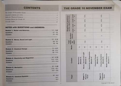 Physical Sciences Gr 10 3 in 1, the Answer Series, Retha Louw Debbie Watson