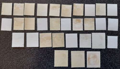 Lot of 31 Stamps, German Empire, Adolf Hitler 49th Anniversary and New Daily Stamps, 1938-1942, WW2