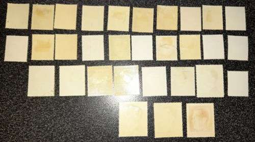 Lot of 31 Stamps, German Empire, Adolf Hitler 49th Anniversary and New Daily Stamps, 1938-1942, WW2