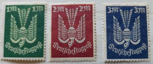 German Empire Airmail Stamps 1919-1923 Lot of 21 Stamps