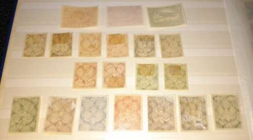 German Empire Airmail Stamps 1919-1923 Lot of 21 Stamps
