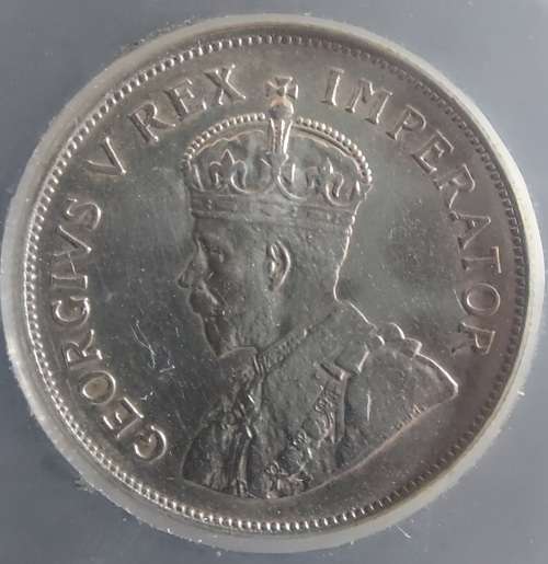 Scarce 1933 Half Crown SANGS graded AU !!