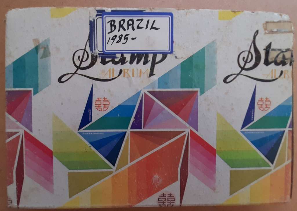 Brazil Stamps 1946 - 1987, Over 150 stamps + Stamp Album Included