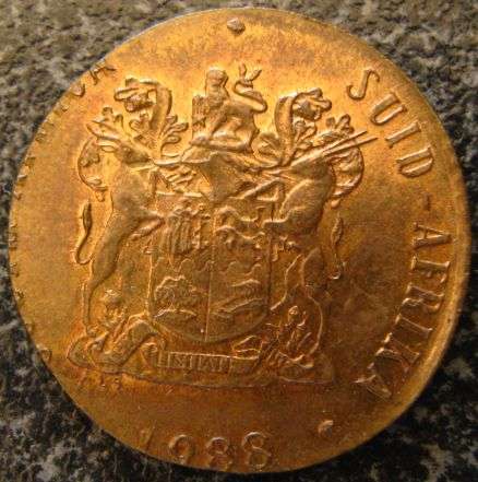 Error SA 1988 2c, struck on a 1c planchet, have a look!