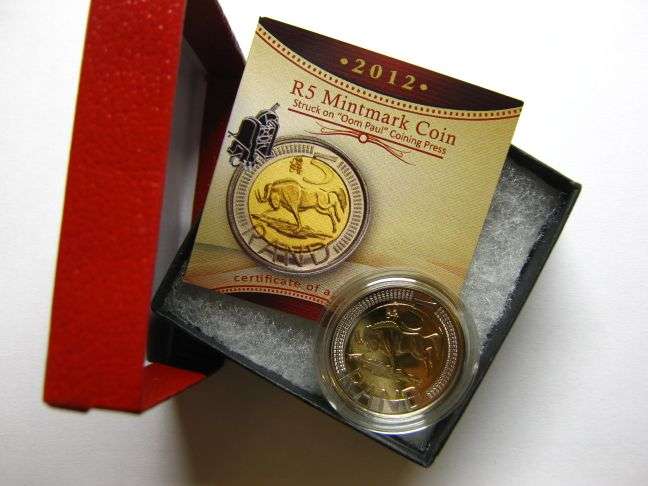 2012 "oom Paul" R5 with Coin World mintmark!