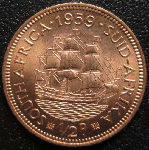 1959 Union of SA Halfpenny