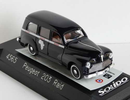 Peugeot 203 Raid Le Cap - Paris by Solido