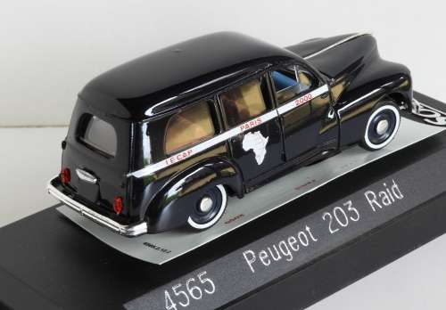 Peugeot 203 Raid Le Cap - Paris by Solido