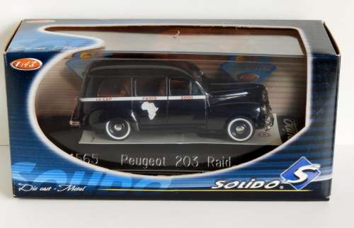 Peugeot 203 Raid Le Cap - Paris by Solido