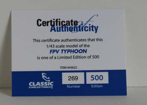 Ford F6 Typhoon (Australian) 2005 by Classic Carlectables