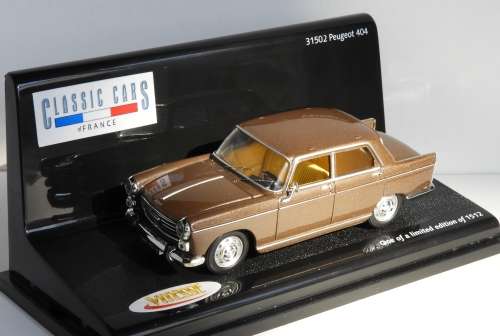 Peugeot 404 - Classic Cars of France- by Vitesse