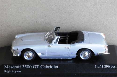 Maserati 3500 GT Vignale Spider 1961 by Minichamps
