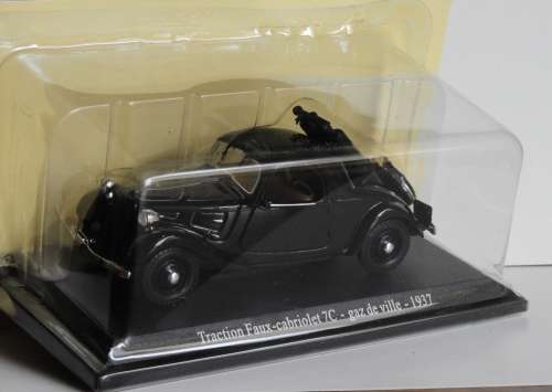 Citroen Traction - Faux - Cabriolet 7C - Gaz de Ville - by Editions Atlas