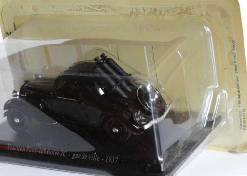 Citroen Traction - Faux - Cabriolet 7C - Gaz de Ville - by Editions Atlas