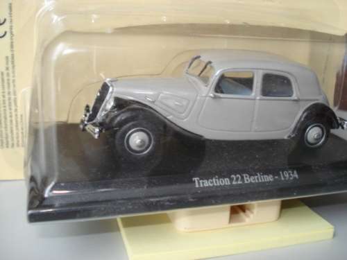 Citroen Traction 22 Berline (1934) 1:43 by Editions Atlas