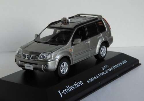 Nissan X-Trail G7 Taxi Parisiene (2003)  1:43  from J-collection - Excat Scale Models