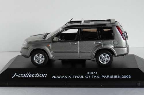 Nissan X-Trail G7 Taxi Parisiene (2003)  1:43  from J-collection - Excat Scale Models