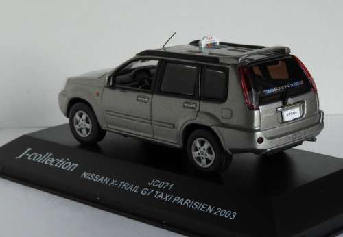 Nissan X-Trail G7 Taxi Parisiene (2003)  1:43  from J-collection - Excat Scale Models