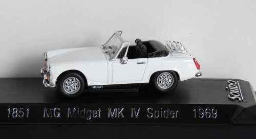 MG Midget MK 1V Spider (1969)  1:43 - Solido Yesterday Series