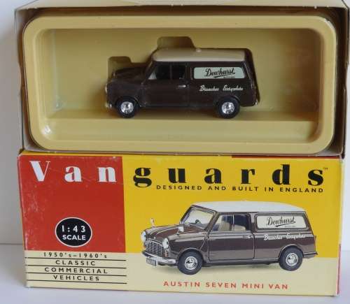 Austin 7 Mini Van 1:43 "Dewhurst The Butcher" Vanguards Classic CVs  of 50's and 60's