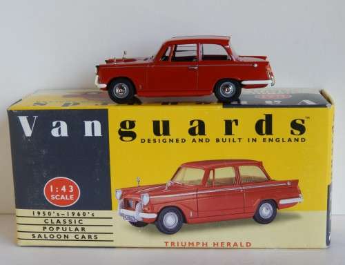 Triumph Herald 1:43 Vanguards Classic Popular Saloons 50's and 60's